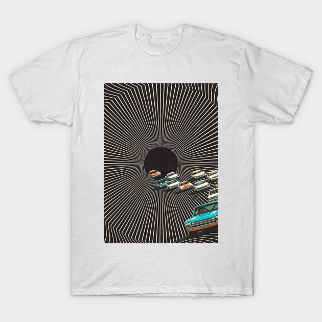 Trippy highway T-Shirt by linearcollages